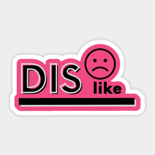 Dislike Sticker